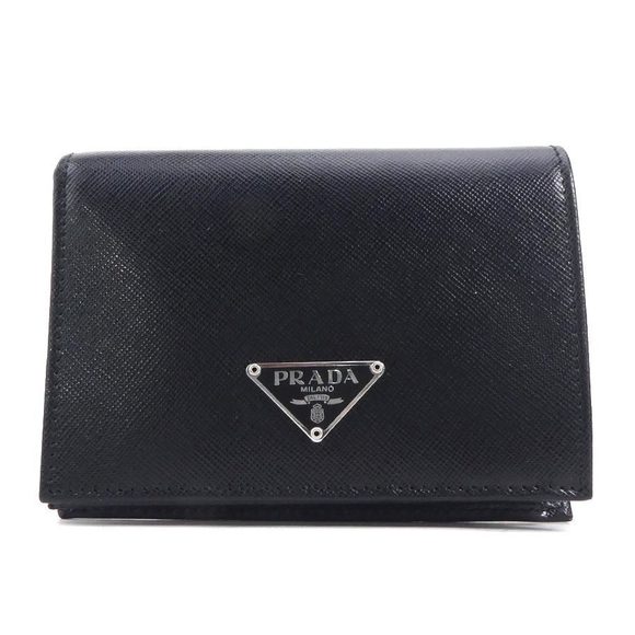 Prada Black Wallet Leather - Picture 1 of 5